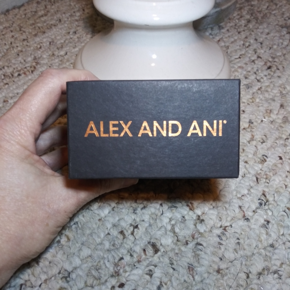 Alex And Ani Warmest Wishes Silver & Copper Bead Set Of Two Bracelets - Picture 7 of 9